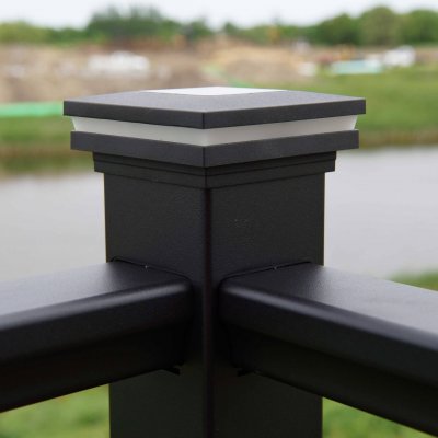 Solar Post Cap Light