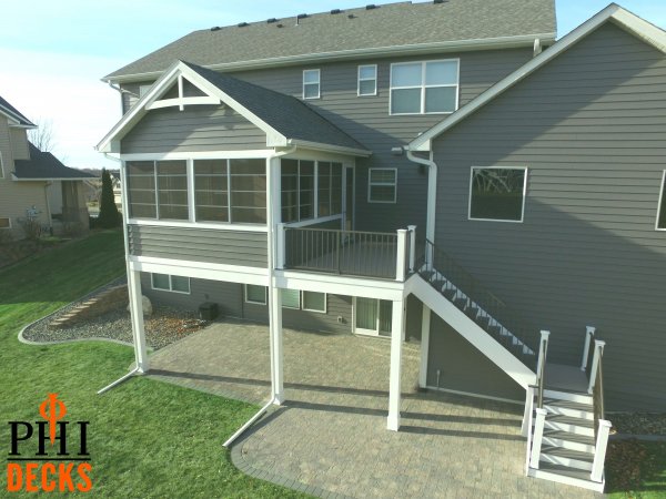drone_steel_siding_3_season_porch_grill_deck_deck_stairs_paver_patio