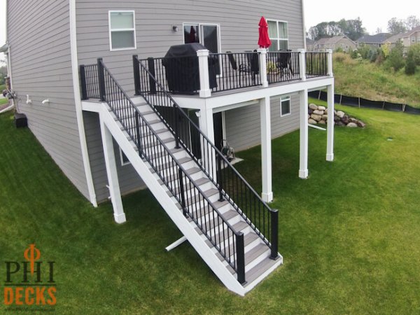 low-maintenace-deck-under-decking-Rain-Escapes-Trex-Westbury-TimberTech