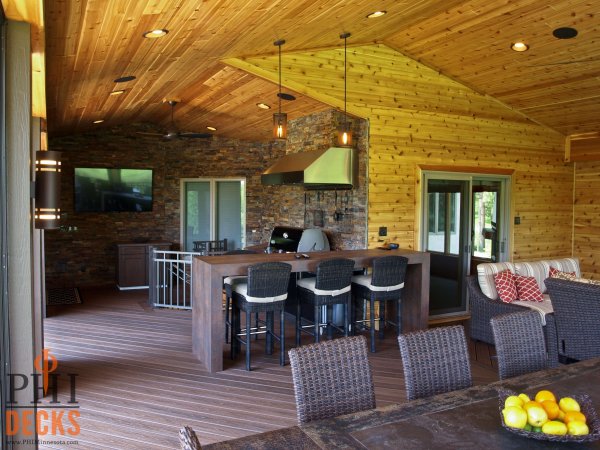 outdoor-kitchen-weber-grill-stone-wall